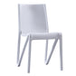 Scandinavian Home Side Chair Solid Back Plastic Multicolor Dining Room Chair Clearhalo ' kitchen&dining_furn' 'Dining Chairs' 'Dining Tables & Seating' 'dining_chair' 'furn' 'furn_dining_chair' 'Furniture' 'furniture_dining_chair' 'Kitchen & Dining Furniture' 'kitchen' 3702062