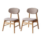 Nordic Wooden Dining Chair with 4 Legs 32"H Open Back Dining Side Chair for Restaurant Coffee 2 Piece Set Clearhalo ' kitchen&dining_furn' 'Dining Chairs' 'Dining Tables & Seating' 'dining_chair' 'furn' 'furn_dining_chair' 'Furniture' 'furniture_dining_chair' 'Kitchen & Dining Furniture' 'kitchen' 3702113