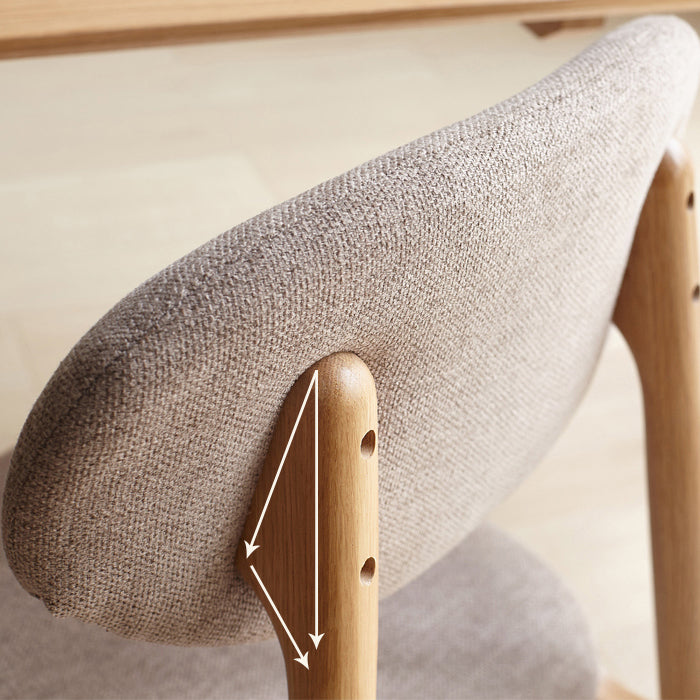 Nordic Wooden Dining Chair with 4 Legs 32"H Open Back Dining Side Chair for Restaurant Clearhalo ' kitchen&dining_furn' 'Dining Chairs' 'Dining Tables & Seating' 'dining_chair' 'furn' 'furn_dining_chair' 'Furniture' 'furniture_dining_chair' 'Kitchen & Dining Furniture' 'kitchen' 3702122