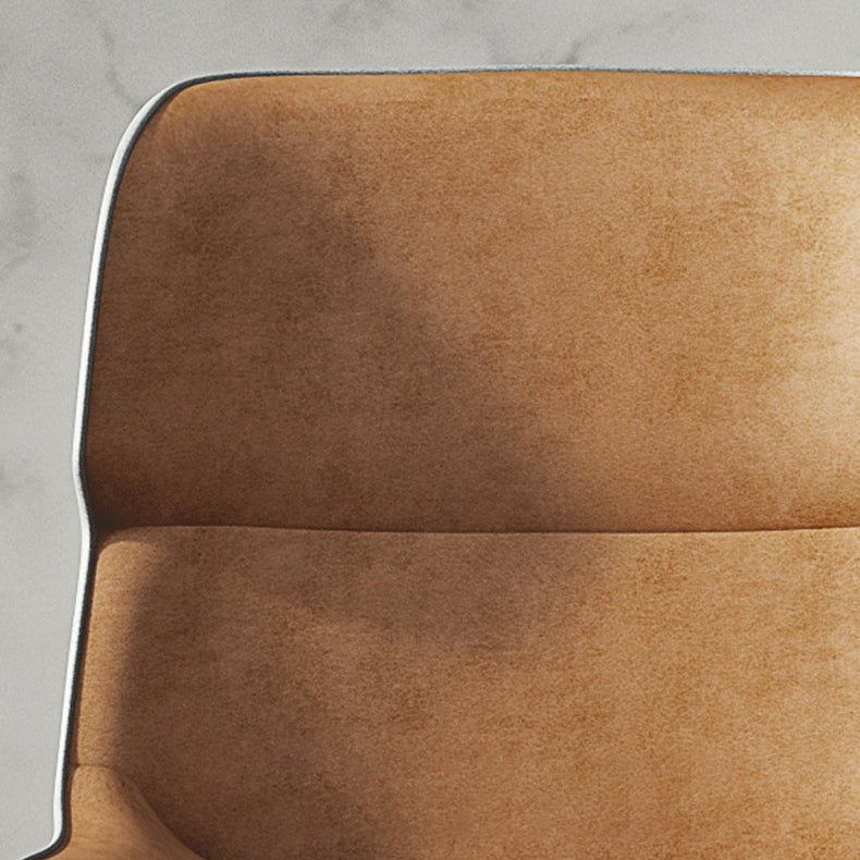 Glam Style Metal Chairs Set Solid Back Side Kitchen Dining Room Chairs Clearhalo ' kitchen&dining_furn' 'Dining Chairs' 'Dining Tables & Seating' 'dining_chair' 'furn' 'furn_dining_chair' 'Furniture' 'furniture_dining_chair' 'Kitchen & Dining Furniture' 'kitchen' 3702185