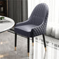 Scandinavian Style Wood Dining Chairs Dining Room Parsons Cushioned Chair with Arm Gray Black 1 Piece Clearhalo ' kitchen&dining_furn' 'Dining Chairs' 'Dining Tables & Seating' 'dining_chair' 'furn' 'furn_dining_chair' 'Furniture' 'furniture_dining_chair' 'Kitchen & Dining Furniture' 'kitchen' 3702280