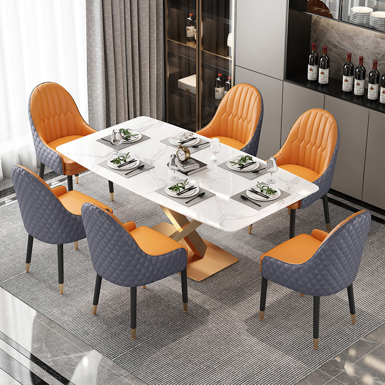 Scandinavian Style Wood Dining Chairs Dining Room Parsons Cushioned Chair with Arm Clearhalo ' kitchen&dining_furn' 'Dining Chairs' 'Dining Tables & Seating' 'dining_chair' 'furn' 'furn_dining_chair' 'Furniture' 'furniture_dining_chair' 'Kitchen & Dining Furniture' 'kitchen' 3702294