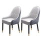 Scandinavian Style Wood Dining Chairs Dining Room Parsons Cushioned Chair with Arm Silver Gray 2 Piece Set Clearhalo ' kitchen&dining_furn' 'Dining Chairs' 'Dining Tables & Seating' 'dining_chair' 'furn' 'furn_dining_chair' 'Furniture' 'furniture_dining_chair' 'Kitchen & Dining Furniture' 'kitchen' 3702298