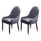 Scandinavian Style Wood Dining Chairs Dining Room Parsons Cushioned Chair with Arm Grey 2 Piece Set Clearhalo ' kitchen&dining_furn' 'Dining Chairs' 'Dining Tables & Seating' 'dining_chair' 'furn' 'furn_dining_chair' 'Furniture' 'furniture_dining_chair' 'Kitchen & Dining Furniture' 'kitchen' 3702301