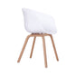 Glam Simple Design Plastic Dining Armless Chair Solid Back Dining Side Chairs White 1 Piece Clearhalo ' kitchen&dining_furn' 'Dining Chairs' 'Dining Tables & Seating' 'dining_chair' 'Furniture' 'furniture_dining_chair' 'Kitchen & Dining Furniture' 'kitchen' 3702336