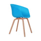 Glam Simple Design Plastic Dining Armless Chair Solid Back Dining Side Chairs Blue 1 Piece Clearhalo ' kitchen&dining_furn' 'Dining Chairs' 'Dining Tables & Seating' 'dining_chair' 'Furniture' 'furniture_dining_chair' 'Kitchen & Dining Furniture' 'kitchen' 3702343