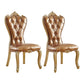 Victorian Style Dining Chair Parsons Dining Armless Chair for Home Use Coffee 2 Piece Set Clearhalo ' kitchen&dining_furn' 'Dining Chairs' 'Dining Tables & Seating' 'dining_chair' 'furn' 'furn_dining_chair' 'Furniture' 'furniture_dining_chair' 'Kitchen & Dining Furniture' 'kitchen' 3702432