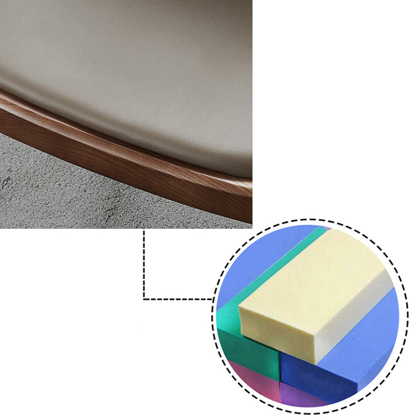 Scandinavian Style Wood Dining Chairs Dining Room Armless Solid Back Chair Clearhalo ' kitchen&dining_furn' 'Dining Chairs' 'Dining Tables & Seating' 'dining_chair' 'furn' 'furn_dining_chair' 'Furniture' 'furniture_dining_chair' 'Kitchen & Dining Furniture' 'kitchen' 3702444