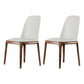 Scandinavian Style Wood Dining Chairs Dining Room Armless Solid Back Chair White 2 Piece Set Walnut Clearhalo ' kitchen&dining_furn' 'Dining Chairs' 'Dining Tables & Seating' 'dining_chair' 'furn' 'furn_dining_chair' 'Furniture' 'furniture_dining_chair' 'Kitchen & Dining Furniture' 'kitchen' 3702470