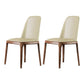 Scandinavian Style Wood Dining Chairs Dining Room Armless Solid Back Chair Beige 2 Piece Set Walnut Clearhalo ' kitchen&dining_furn' 'Dining Chairs' 'Dining Tables & Seating' 'dining_chair' 'furn' 'furn_dining_chair' 'Furniture' 'furniture_dining_chair' 'Kitchen & Dining Furniture' 'kitchen' 3702476