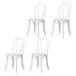 Bentwood Armless Side Dining Chairs Country Style Wood Dining Room Chair White Natural 4 Piece Set Clearhalo ' kitchen&dining_furn' 'Dining Chairs' 'Dining Tables & Seating' 'dining_chair' 'furn' 'furn_dining_chair' 'Furniture' 'furniture_dining_chair' 'Kitchen & Dining Furniture' 'kitchen' 3702503