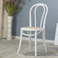 Bentwood Armless Side Dining Chairs Country Style Wood Dining Room Chair White Brown 1 Piece Clearhalo ' kitchen&dining_furn' 'Dining Chairs' 'Dining Tables & Seating' 'dining_chair' 'furn' 'furn_dining_chair' 'Furniture' 'furniture_dining_chair' 'Kitchen & Dining Furniture' 'kitchen' 3702507