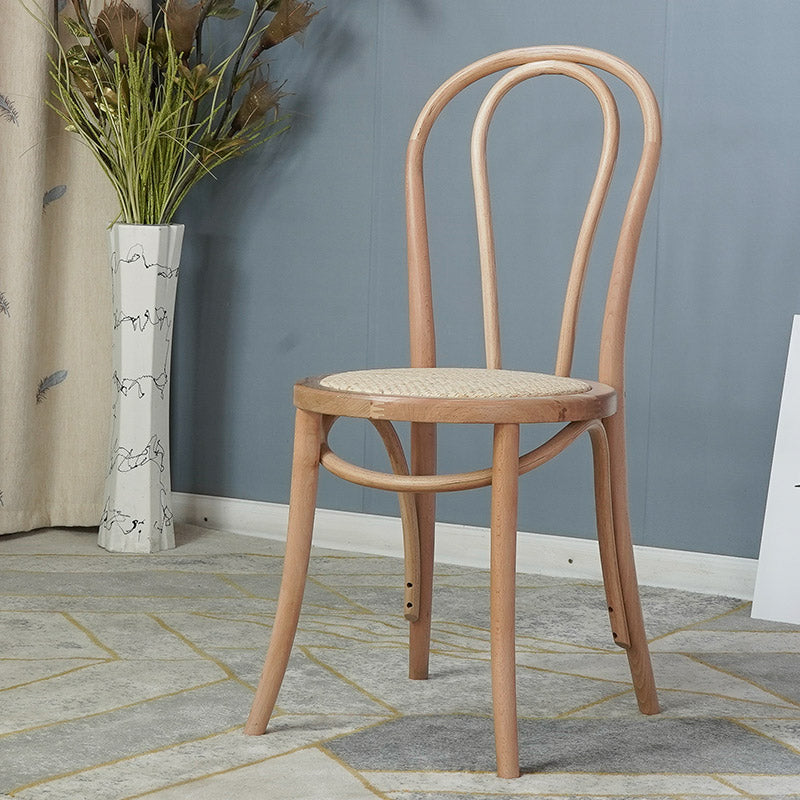Bentwood Armless Side Dining Chairs Country Style Wood Dining Room Chair Wood Brown 1 Piece Clearhalo ' kitchen&dining_furn' 'Dining Chairs' 'Dining Tables & Seating' 'dining_chair' 'furn' 'furn_dining_chair' 'Furniture' 'furniture_dining_chair' 'Kitchen & Dining Furniture' 'kitchen' 3702516