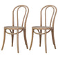 Bentwood Armless Side Dining Chairs Country Style Wood Dining Room Chair Distressed Wood Natural 2 Piece Set Clearhalo ' kitchen&dining_furn' 'Dining Chairs' 'Dining Tables & Seating' 'dining_chair' 'furn' 'furn_dining_chair' 'Furniture' 'furniture_dining_chair' 'Kitchen & Dining Furniture' 'kitchen' 3702522