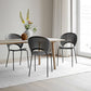 Scandinavian Style Open Back Dining Side Chair with Metal Legs Armless Side Chairs for Home Clearhalo ' kitchen&dining_furn' 'Dining Chairs' 'Dining Tables & Seating' 'dining_chair' 'furn' 'furn_dining_chair' 'Furniture' 'furniture_dining_chair' 'Kitchen & Dining Furniture' 'kitchen' 3702524