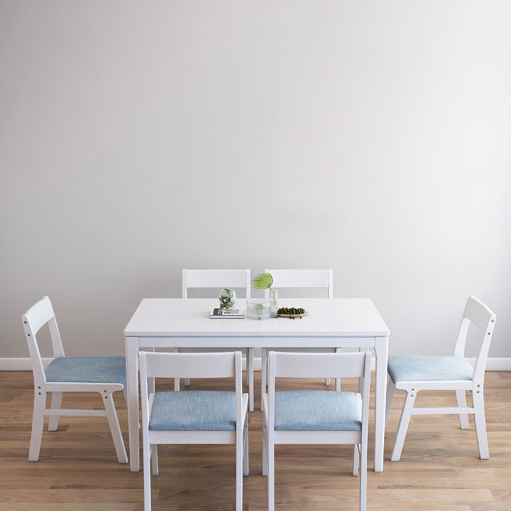 Home Contemporary Side Chair Open Back Upholstered Wood Dining Room Chair Clearhalo ' kitchen&dining_furn' 'Dining Chairs' 'Dining Tables & Seating' 'dining_chair' 'furn' 'furn_dining_chair' 'Furniture' 'furniture_dining_chair' 'Kitchen & Dining Furniture' 'kitchen' 3702602