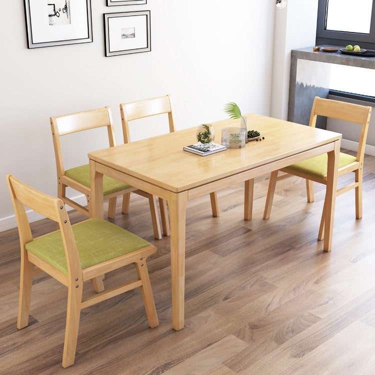 Home Contemporary Side Chair Open Back Upholstered Wood Dining Room Chair Clearhalo ' kitchen&dining_furn' 'Dining Chairs' 'Dining Tables & Seating' 'dining_chair' 'furn' 'furn_dining_chair' 'Furniture' 'furniture_dining_chair' 'Kitchen & Dining Furniture' 'kitchen' 3702612