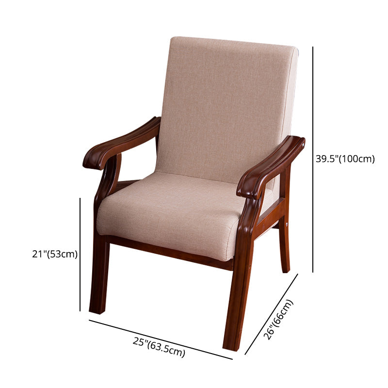 Traditional Style Kitchen Dining Chair Solid Back Dining Arm Chair for Home Use Clearhalo ' kitchen&dining_furn' 'Dining Chairs' 'Dining Tables & Seating' 'dining_chair' 'furn' 'furn_dining_chair' 'Furniture' 'furniture_dining_chair' 'Kitchen & Dining Furniture' 'kitchen' 3702731