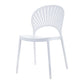 Scandinavian Plastic Dining Armless Chair Kitchen and Dining Room Side Chairs White 1 Piece Clearhalo ' kitchen&dining_furn' 'Dining Chairs' 'Dining Tables & Seating' 'dining_chair' 'furn' 'furn_dining_chair' 'Furniture' 'furniture_dining_chair' 'Kitchen & Dining Furniture' 'kitchen' 3702798