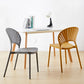 Scandinavian Plastic Dining Armless Chair Kitchen and Dining Room Side Chairs Clearhalo ' kitchen&dining_furn' 'Dining Chairs' 'Dining Tables & Seating' 'dining_chair' 'furn' 'furn_dining_chair' 'Furniture' 'furniture_dining_chair' 'Kitchen & Dining Furniture' 'kitchen' 3702808