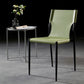 Scandinavian Leather Armless Chairs Indoor Dining Side Chairs with Metal Legs Clearhalo ' kitchen&dining_furn' 'Dining Chairs' 'Dining Tables & Seating' 'dining_chair' 'furn' 'furn_dining_chair' 'Furniture' 'furniture_dining_chair' 'Kitchen & Dining Furniture' 'kitchen' 3702868