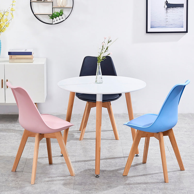Contemporary Style Dining Room Chair Solid Back Armless Chair for Kitchen Clearhalo ' kitchen&dining_furn' 'Dining Chairs' 'Dining Tables & Seating' 'dining_chair' 'Furniture' 'furniture_dining_chair' 'Kitchen & Dining Furniture' 'kitchen' 3702889