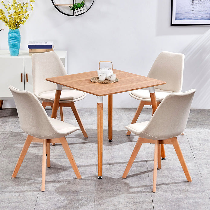 Contemporary Style Dining Room Chair Solid Back Armless Chair for Kitchen Clearhalo ' kitchen&dining_furn' 'Dining Chairs' 'Dining Tables & Seating' 'dining_chair' 'Furniture' 'furniture_dining_chair' 'Kitchen & Dining Furniture' 'kitchen' 3702912