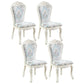 Upholstered European Style Restaurant Side Chair White Open Dining Chair Light Blue 4 Piece Set Clearhalo ' kitchen&dining_furn' 'Dining Chairs' 'Dining Tables & Seating' 'dining_chair' 'furn' 'furn_dining_chair' 'Furniture' 'furniture_dining_chair' 'Kitchen & Dining Furniture' 'kitchen' 3702945