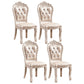 Upholstered European Style Restaurant Side Chair White Open Dining Chair Champagne 4 Piece Set Clearhalo ' kitchen&dining_furn' 'Dining Chairs' 'Dining Tables & Seating' 'dining_chair' 'furn' 'furn_dining_chair' 'Furniture' 'furniture_dining_chair' 'Kitchen & Dining Furniture' 'kitchen' 3702955