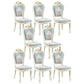 Upholstered European Style Restaurant Side Chair White Open Dining Chair Denim Blue 8 Piece Set Clearhalo ' kitchen&dining_furn' 'Dining Chairs' 'Dining Tables & Seating' 'dining_chair' 'furn' 'furn_dining_chair' 'Furniture' 'furniture_dining_chair' 'Kitchen & Dining Furniture' 'kitchen' 3702966