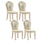 Upholstered European Style Restaurant Side Chair White Open Dining Chair Fluorescent Green 4 Piece Set Clearhalo ' kitchen&dining_furn' 'Dining Chairs' 'Dining Tables & Seating' 'dining_chair' 'furn' 'furn_dining_chair' 'Furniture' 'furniture_dining_chair' 'Kitchen & Dining Furniture' 'kitchen' 3702967