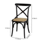 Country Style Armless Dining Chairs Beech Bentwood Cross Back Side Chair Clearhalo ' kitchen&dining_furn' 'Dining Chairs' 'Dining Tables & Seating' 'dining_chair' 'furn' 'furn_dining_chair' 'Furniture' 'furniture_dining_chair' 'Kitchen & Dining Furniture' 'kitchen' 3703088
