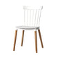Contemporary Style Dining Room Chair Slat Back Stackable Side Chair for Kitchen Clearhalo ' kitchen&dining_furn' 'Dining Chairs' 'Dining Tables & Seating' 'dining_chair' 'furn' 'furn_dining_chair' 'Furniture' 'furniture_dining_chair' 'Kitchen & Dining Furniture' 'kitchen' 3703102