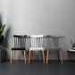 Contemporary Style Dining Room Chair Slat Back Stackable Side Chair for Kitchen Clearhalo ' kitchen&dining_furn' 'Dining Chairs' 'Dining Tables & Seating' 'dining_chair' 'furn' 'furn_dining_chair' 'Furniture' 'furniture_dining_chair' 'Kitchen & Dining Furniture' 'kitchen' 3703107