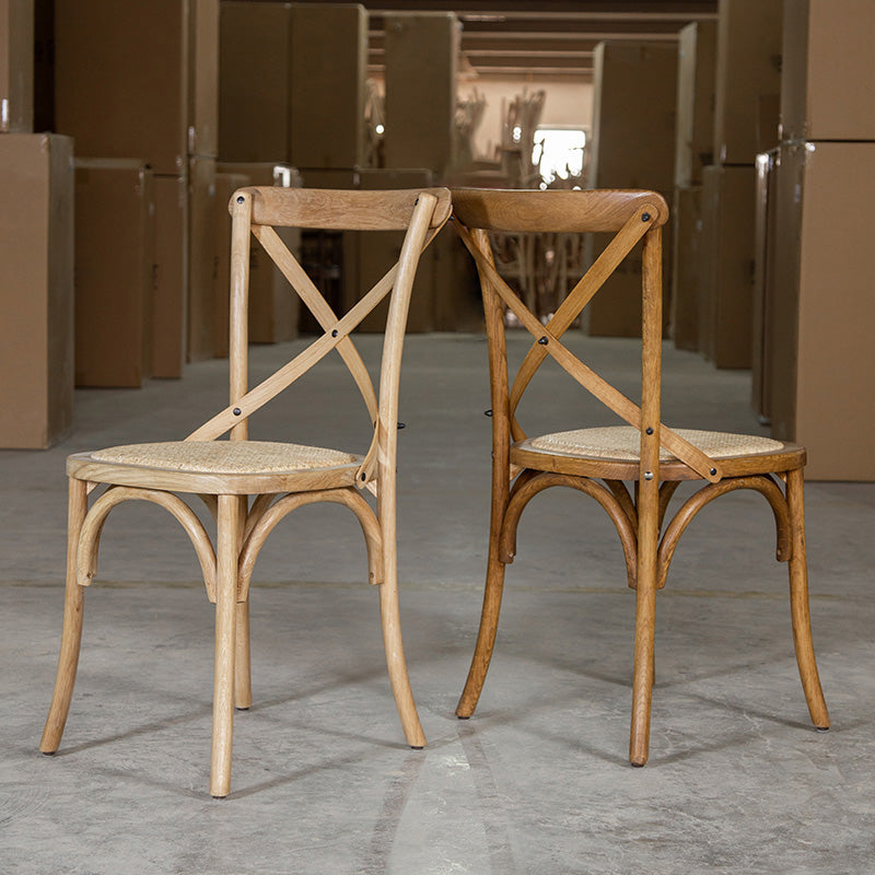 Country Style Bentwood Side Chair Cross Back Beech Armless Dining Chairs Clearhalo ' kitchen&dining_furn' 'Dining Chairs' 'Dining Tables & Seating' 'dining_chair' 'furn' 'furn_dining_chair' 'Furniture' 'furniture_dining_chair' 'Kitchen & Dining Furniture' 'kitchen' 3703115