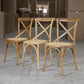 Country Style Bentwood Side Chair Cross Back Beech Armless Dining Chairs Clearhalo ' kitchen&dining_furn' 'Dining Chairs' 'Dining Tables & Seating' 'dining_chair' 'furn' 'furn_dining_chair' 'Furniture' 'furniture_dining_chair' 'Kitchen & Dining Furniture' 'kitchen' 3703119