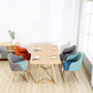 Nordic Style Solid Wood Dining Room Chair Upholstered Arm Chair for Home Use Clearhalo ' kitchen&dining_furn' 'Dining Chairs' 'Dining Tables & Seating' 'dining_chair' 'furn' 'furn_dining_chair' 'Furniture' 'furniture_dining_chair' 'Kitchen & Dining Furniture' 'kitchen' 3703161