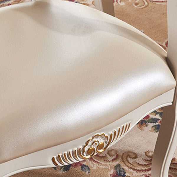 Upholstered European Style Dining Arm Chair Open Dining Chair for Restaurant Clearhalo ' kitchen&dining_furn' 'Dining Chairs' 'Dining Tables & Seating' 'dining_chair' 'furn' 'furn_dining_chair' 'Furniture' 'furniture_dining_chair' 'Kitchen & Dining Furniture' 'kitchen' 3703181