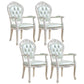 Upholstered European Style Dining Arm Chair Open Dining Chair for Restaurant Light Blue 4 Piece Set Clearhalo ' kitchen&dining_furn' 'Dining Chairs' 'Dining Tables & Seating' 'dining_chair' 'furn' 'furn_dining_chair' 'Furniture' 'furniture_dining_chair' 'Kitchen & Dining Furniture' 'kitchen' 3703186