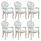 Upholstered European Style Dining Arm Chair Open Dining Chair for Restaurant Light Blue 6 Piece Set Clearhalo ' kitchen&dining_furn' 'Dining Chairs' 'Dining Tables & Seating' 'dining_chair' 'furn' 'furn_dining_chair' 'Furniture' 'furniture_dining_chair' 'Kitchen & Dining Furniture' 'kitchen' 3703187