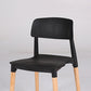 Modern Style Plastic Dining Chair Open Back Dining Side Chair for Kitchen Clearhalo ' kitchen&dining_furn' 'Dining Chairs' 'Dining Tables & Seating' 'dining_chair' 'furn' 'furn_dining_chair' 'Furniture' 'furniture_dining_chair' 'Kitchen & Dining Furniture' 'kitchen' 3703204