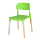 Modern Style Plastic Dining Chair Open Back Dining Side Chair for Kitchen Green 1 Piece Clearhalo ' kitchen&dining_furn' 'Dining Chairs' 'Dining Tables & Seating' 'dining_chair' 'furn' 'furn_dining_chair' 'Furniture' 'furniture_dining_chair' 'Kitchen & Dining Furniture' 'kitchen' 3703226