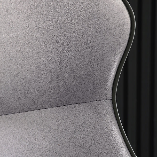 Contemporary Metal Dining Room Armless chairs Upholstered Side Chairs for Home Use Clearhalo ' kitchen&dining_furn' 'Dining Chairs' 'Dining Tables & Seating' 'dining_chair' 'furn' 'furn_dining_chair' 'Furniture' 'furniture_dining_chair' 'Kitchen & Dining Furniture' 'kitchen' 3703574