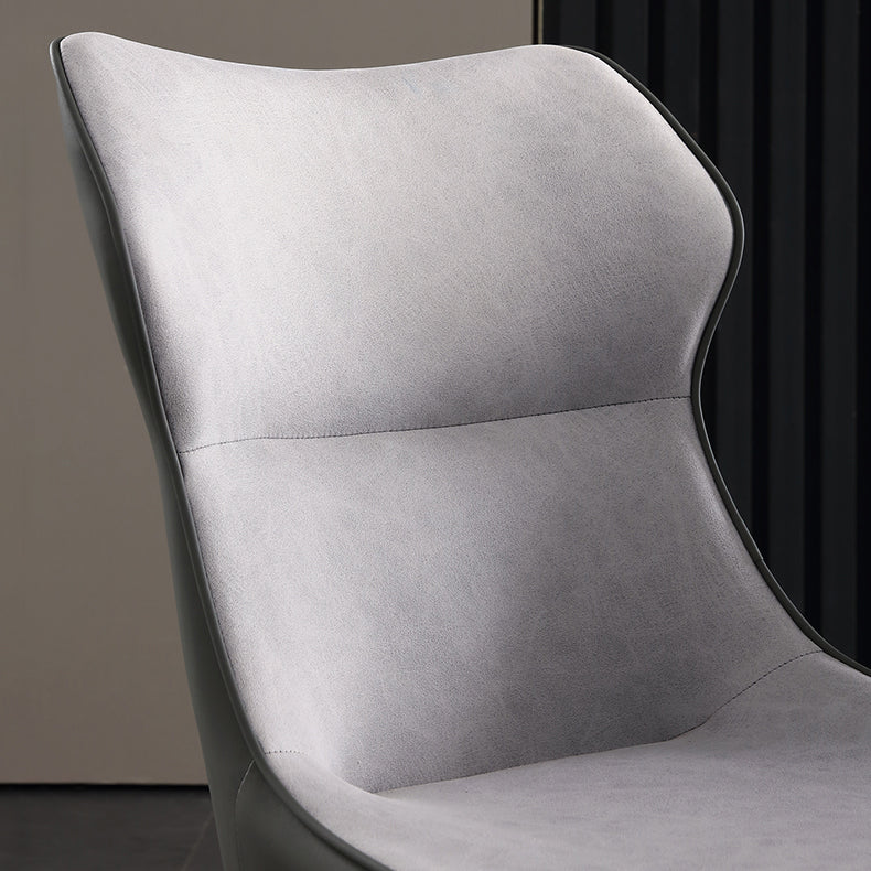 Contemporary Metal Dining Room Armless chairs Upholstered Side Chairs for Home Use Clearhalo ' kitchen&dining_furn' 'Dining Chairs' 'Dining Tables & Seating' 'dining_chair' 'furn' 'furn_dining_chair' 'Furniture' 'furniture_dining_chair' 'Kitchen & Dining Furniture' 'kitchen' 3703577