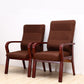 High Solid Back Arm Chair Modern Upholstered Dining Armchair with Wood Legs Clearhalo ' kitchen&dining_furn' 'Dining Chairs' 'Dining Tables & Seating' 'dining_chair' 'furn' 'furn_dining_chair' 'Furniture' 'furniture_dining_chair' 'Kitchen & Dining Furniture' 'kitchen' 3703610
