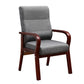High Solid Back Arm Chair Modern Upholstered Dining Armchair with Wood Legs Clearhalo ' kitchen&dining_furn' 'Dining Chairs' 'Dining Tables & Seating' 'dining_chair' 'furn' 'furn_dining_chair' 'Furniture' 'furniture_dining_chair' 'Kitchen & Dining Furniture' 'kitchen' 3703619