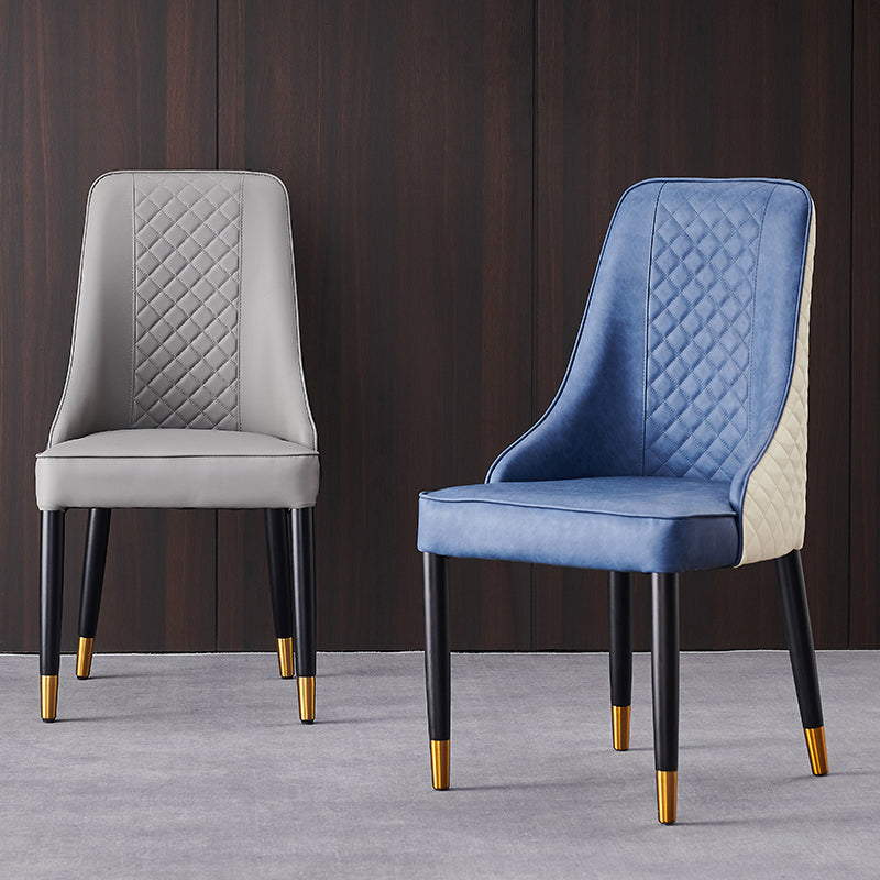 Scandinavian Style Wood Dining Chairs Dining Room Armless Parsons Chair Clearhalo ' kitchen&dining_furn' 'Dining Chairs' 'Dining Tables & Seating' 'dining_chair' 'furn' 'furn_dining_chair' 'Furniture' 'furniture_dining_chair' 'Kitchen & Dining Furniture' 'kitchen' 3703669