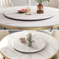 Metal Modern Round Indoor Table Sintered Stone Table for Kitchen and Dining Room Clearhalo ' dining_table' 'Dining Tables & Seating' 'Dining Tables' 'furn' 'furn_dining_table' 'Furniture' 'furniture_dining_table' 'Kitchen & Dining Furniture' 'kitchen&dining_furn' 'kitchen' 'kitchen_dining_table' 3703813