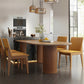 Contemporary Style Home Solid Wood Dining Table Freeform Table with 3 Legs Base Clearhalo ' dining_table' 'Dining Tables & Seating' 'Dining Tables' 'furn' 'furn_dining_table' 'Furniture' 'furniture_dining_table' 'Kitchen & Dining Furniture' 'kitchen&dining_furn' 'kitchen' 'kitchen_dining_table' 3703832