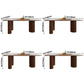 Contemporary Style Home Solid Wood Dining Table Freeform Table with 3 Legs Base Clearhalo ' dining_table' 'Dining Tables & Seating' 'Dining Tables' 'furn' 'furn_dining_table' 'Furniture' 'furniture_dining_table' 'Kitchen & Dining Furniture' 'kitchen&dining_furn' 'kitchen' 'kitchen_dining_table' 3703835